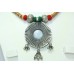 Handmade 925 Sterling Silver painting Necklace Temple Jewelry Shrinath Ji God